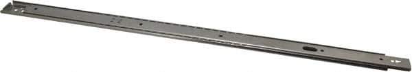 Sugatsune - 24" Slide Length, 17" Travel Length, Stainless Steel Ball Bearing Slide - 66 Lb Capacity at Full Extension - USA Tool & Supply