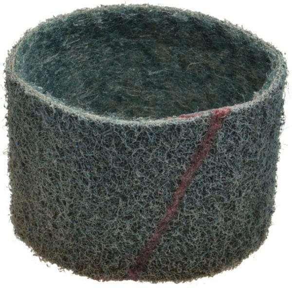 Brite Star - 3" Wide x 10-11/16" OAL, 320 Grit, Aluminum Oxide Abrasive Belt - Aluminum Oxide, Very Fine, Nonwoven, Series SC-BS - USA Tool & Supply