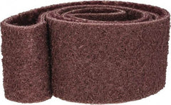 Brite Star - 2-1/2" Wide x 60" OAL, 120 Grit, Aluminum Oxide Abrasive Belt - Aluminum Oxide, Medium, Nonwoven, Series SC-BS - USA Tool & Supply