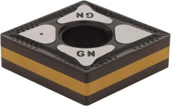 Iscar - CNMG642 GN Grade IC8250 Carbide Turning Insert - TiCN/Al2O3 Finish, 80° Diamond, 3/4" Inscr Circle, 1/4" Thick, 1/32" Corner Radius - USA Tool & Supply