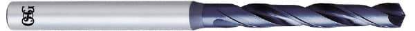 OSG - #13 130° Powdered Metal Jobber Drill - V Finish, Right Hand Cut, Spiral Flute, Straight Shank, 91mm OAL, Standard Point - USA Tool & Supply