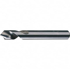 Chicago-Latrobe - 1/2" Body Diam, 90°, 3-3/4" OAL, High Speed Steel Spotting Drill - USA Tool & Supply