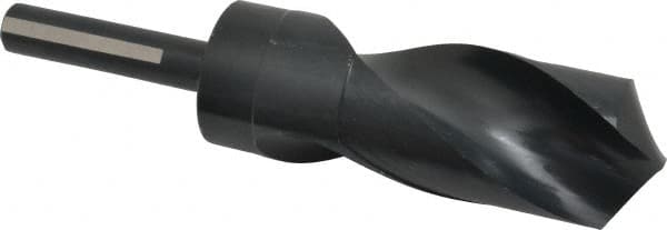 Chicago-Latrobe - 1-27/64" Drill, 118° Point, High Speed Steel Silver Deming & Reduced Shank Drill Bit - USA Tool & Supply