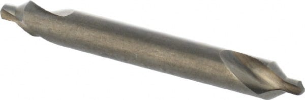 Chicago-Latrobe - #2 Plain Cut 60° Incl Angle High Speed Steel Combo Drill & Countersink - USA Tool & Supply