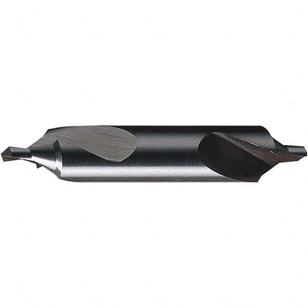 Chicago-Latrobe - #18 Bell Cut 60° Bell Incl Angle High Speed Steel Combo Drill & Countersink - USA Tool & Supply