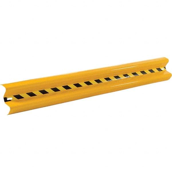Vestil - 96' Long x 12" High, Straight Guard Rail - 56 Lb - USA Tool & Supply
