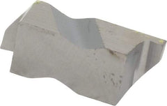 Kennametal - 3047NG Grade K313, 1.19mm Cutting Width Carbide Grooving Insert - 1.91mm Max Depth of Cut, Right Hand, 0.19mm Corner Radius, Uncoated - USA Tool & Supply