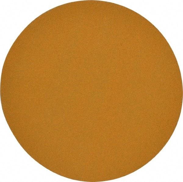 Made in USA - 6" Diam, 60 Grit, Aluminum Oxide Hook & Loop Disc - Medium Grade, Coated, E Weight Paper Backing, - USA Tool & Supply