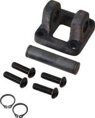 Parker - Air Cylinder Cap Fixed Clevis - Use with 3MA and 4MA Series Cylinders - USA Tool & Supply