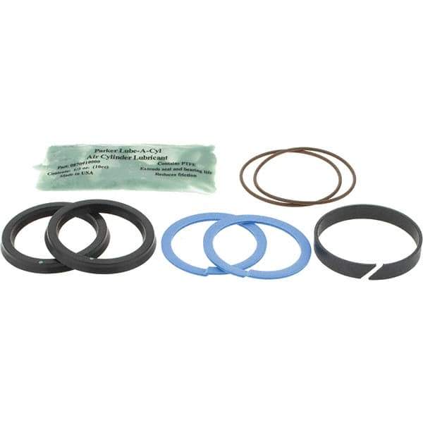 Parker - 2" Bore, 4MA Piston Seal Kit - Fits Parker - USA Tool & Supply