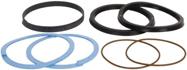 Parker - 2-1/2" Bore, 4MA Piston Seal Kit - Fits Parker - USA Tool & Supply