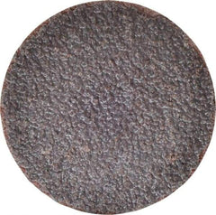 Tru-Maxx - 1-1/2" Disc Diam, 40 Grit, Aluminum Oxide Quick Change Disc - Type S Attaching System, Coated, Brown, Coarse Grade, 30,000 RPM - USA Tool & Supply