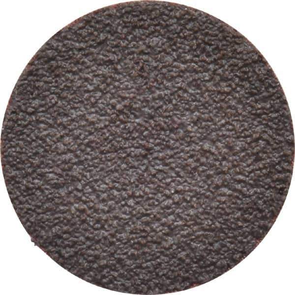 Tru-Maxx - 2" Disc Diam, 36 Grit, Aluminum Oxide Quick Change Disc - Type S Attaching System, Coated, Brown, Very Coarse Grade, 30,000 RPM - USA Tool & Supply