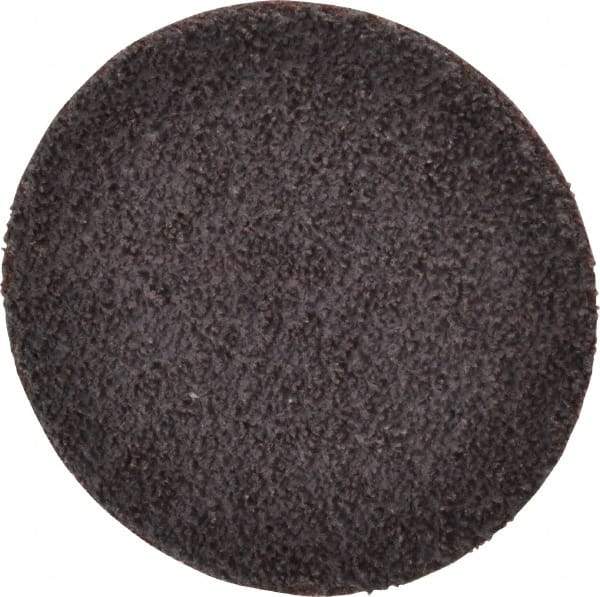 Tru-Maxx - 2" Disc Diam, 40 Grit, Aluminum Oxide Quick Change Disc - Type S Attaching System, Coated, Brown, Coarse Grade, 30,000 RPM - USA Tool & Supply