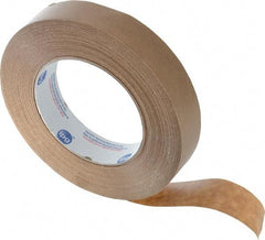 Intertape - 1" x 60 Yd Natural (Color) Rubber Adhesive Packaging Tape - Paper Backing, 7.2 mil Thick, 45 Lb Tensile Strength, Series 539 - USA Tool & Supply