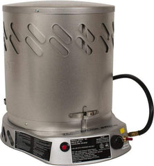 Heatstar - 75,000 to 200,000 BTU, Propane Convection Heater - 100 Lb Fuel Capacity, 15-1/4" Long x 18-1/4" Wide x 21-3/4" High - USA Tool & Supply