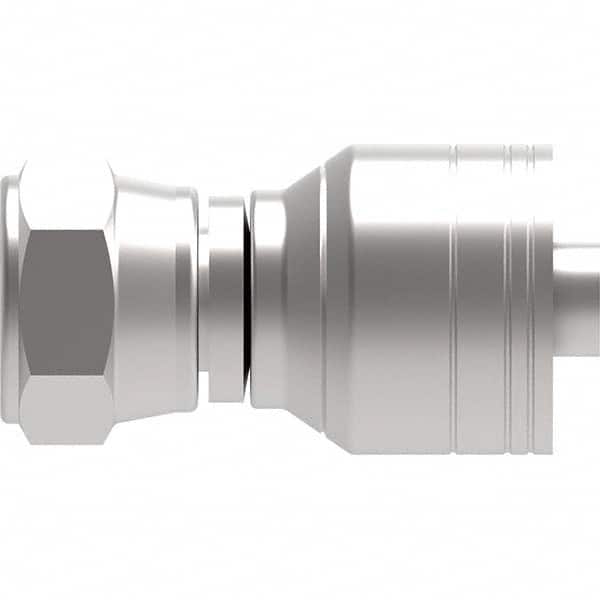 Eaton - Hydraulic Hose Fittings & Couplings Type: BSPP 60 Cone Female Swivel Straight Hose Diameter: 1 (Inch) - USA Tool & Supply