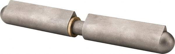 Value Collection - 7-7/8" Long x 29/32" Wide x 1.122" Thick, Weld On Hinge - Steel with Steel Pin - USA Tool & Supply
