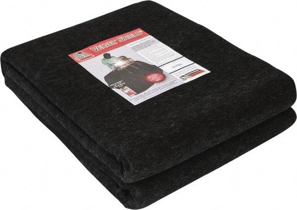 Steiner - 8' High x 6' Wide Carbon Fiber Welding Blanket - Black - USA Tool & Supply