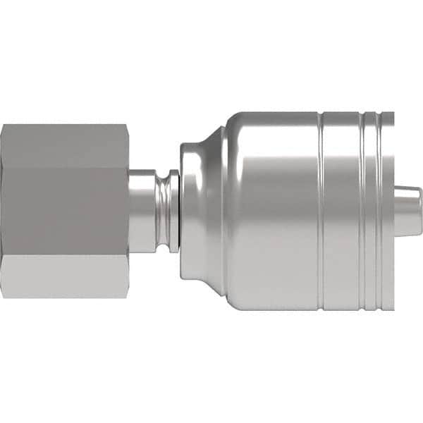 Eaton - Hydraulic Hose Fittings & Couplings Type: Female Swivel DIN 24 Seat Light Hose Diameter: 3/16 (Inch) - USA Tool & Supply