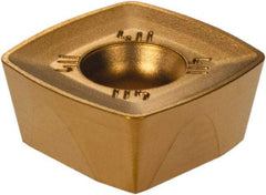 Kennametal - XDLT120512 Grade X500 Carbide Milling Insert - TiN/TiC/TiN Finish - USA Tool & Supply