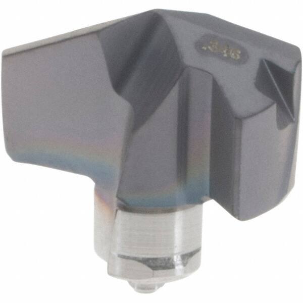 Iscar - Series ICP, 0.346" Diam Grade IC908 140° Replaceable Drill Tip - Carbide, TiAlN Finish, 8 Seat Size, Through Coolant - USA Tool & Supply