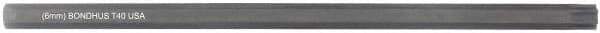 Bondhus - Star Hex Drive Bit - 6" OAL - USA Tool & Supply