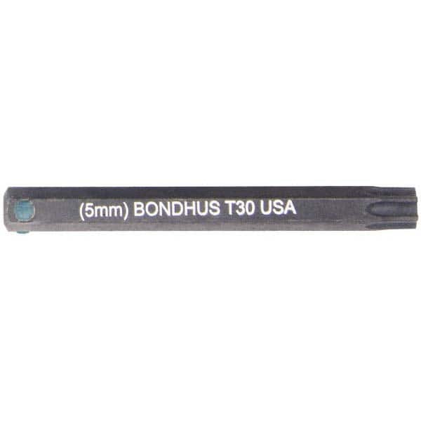 Bondhus - Star Hex Drive Bit - USA Tool & Supply