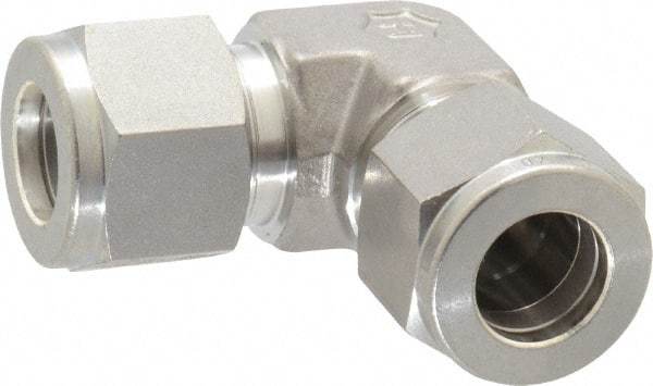 Ham-Let - 1/2" OD, Grade 316Stainless Steel Union Elbow - Comp x Comp Ends - USA Tool & Supply