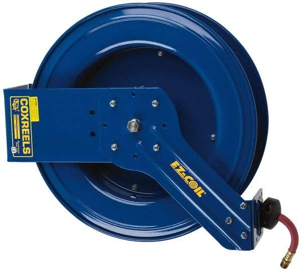 CoxReels - 50' Spring Retractable Hose Reel - 300 psi, Hose Included - USA Tool & Supply