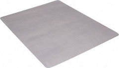 Aleco - 60" Long x 46" Wide, Chair Mat - Rectangular, Straight Edge Style, Texured Both Sides - USA Tool & Supply