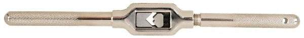 Irwin - #0 to 1/2" Tap Capacity, Straight Handle Tap Wrench - 9-1/4" Overall Length - USA Tool & Supply