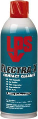 LPS - 12 Ounce Aerosol Contact Cleaner - 9,000 Volt Dielectric Strength, Nonflammable - USA Tool & Supply