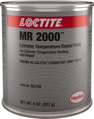 Loctite - 8 oz Cartridge Gray Epoxy Resin Putty - Series 2000 - USA Tool & Supply