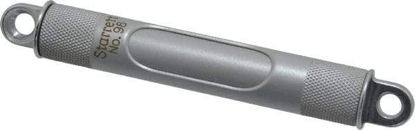 Starrett - 6 Inch Long, Level Replacement Tube and Plug - Black, Use With 98-6 Machinists' Levels - USA Tool & Supply