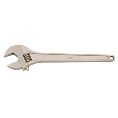 Martin Tools - Adjustable Wrenches; Wrench Type: Adjustable ; Wrench Size (Inch): 10.0000 ; Jaw Capacity (Inch): 1-5/16 ; Material: US Forged Alloy Steel ; Finish/Coating: Zinc Plated ; Overall Length (Inch): 10 - Exact Industrial Supply