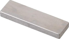 Mitutoyo - 0.125" Rectangular Steel Gage Block - Accuracy Grade AS-1, Includes Certificate of Inspection - USA Tool & Supply