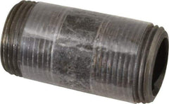 Value Collection - Schedule 80, 1" Diam x 2-1/2" Long Black Pipe Nipple - Threaded - USA Tool & Supply