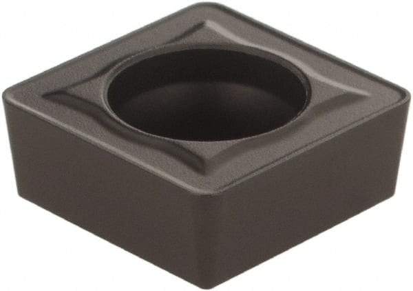 Seco - SCGX09T308 P2 Grade DP2000 Carbide Indexable Drill Insert - TiCN/Al2O3 Finish, Square, 3/8" Inscribed Circle - USA Tool & Supply