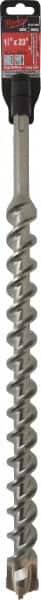 Milwaukee Tool - 1-1/2" Diam, SDS-Max Shank, Carbide-Tipped Rotary & Hammer Drill Bit - USA Tool & Supply