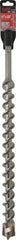 Milwaukee Tool - 1-1/2" Diam, SDS-Max Shank, Carbide-Tipped Rotary & Hammer Drill Bit - USA Tool & Supply
