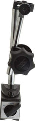 Noga - 70 Lb Magnetic Force, Fine Adjustment Indicator Positioner & Holder with Base - Post & Articulated Arm, Rectangular Base, 1-1/4" Base Height, 40mm Base Length, 1-3/16" Base Width - USA Tool & Supply