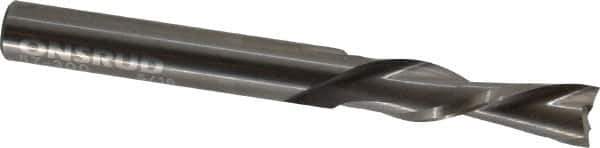 Onsrud - 5/16" Cutting Diam x 1-1/8" Length of Cut, 2 Flute, Downcut Spiral Router Bit - Uncoated, Right Hand Cut, Solid Carbide, 3" OAL x 5/16" Shank Diam, Double Edge, 30° Helix Angle - USA Tool & Supply