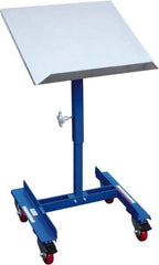 Vestil - Work Table - Steel, Fixed Leg, Blue, 21" Long x 21" Deep x 28" High - USA Tool & Supply