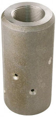 EVER-TITE Coupling Products - 1-1/4" Thread Sandblasting Nozzle Holder - 1-1/2" ID x 2-3/8" OD Hose, Aluminium - USA Tool & Supply