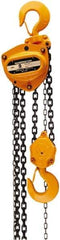 Harrington Hoist - 1,000 Lb Lifting Capacity, 8' Lift Height, Hand Hoist - Made from Chain - USA Tool & Supply