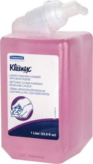 Kleenex - 1 L Dispenser Refill Foam Hand Cleaner - Moisturizing, Light Pink, Citrus Floral Scent - USA Tool & Supply