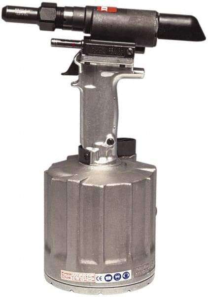 Marson - 3/8" Capacity, Air Riveting Hammer - 22mm Long Stroke, 1/4" Inlet - USA Tool & Supply