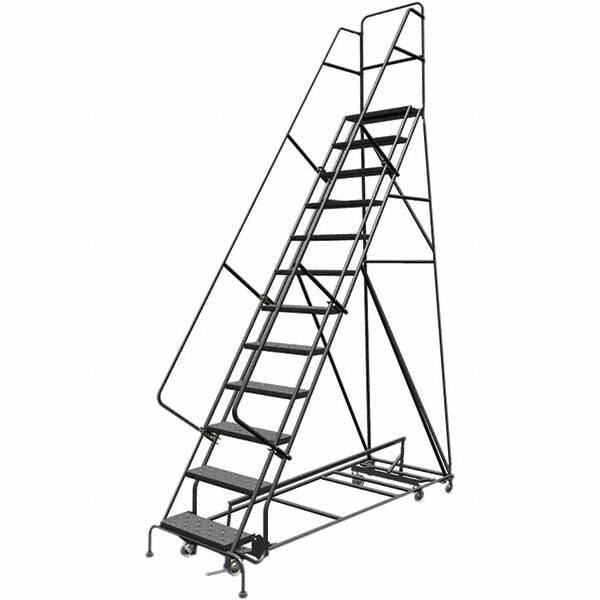 TRI-ARC - Rolling & Wall Mounted Ladders & Platforms Type: All-Directional Ladder Style: Rolling Safety Ladder - USA Tool & Supply