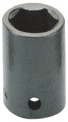 Armstrong - 1/2" Drive 18mm Standard Impact Socket - 6 Points, 1-17/32" OAL - USA Tool & Supply